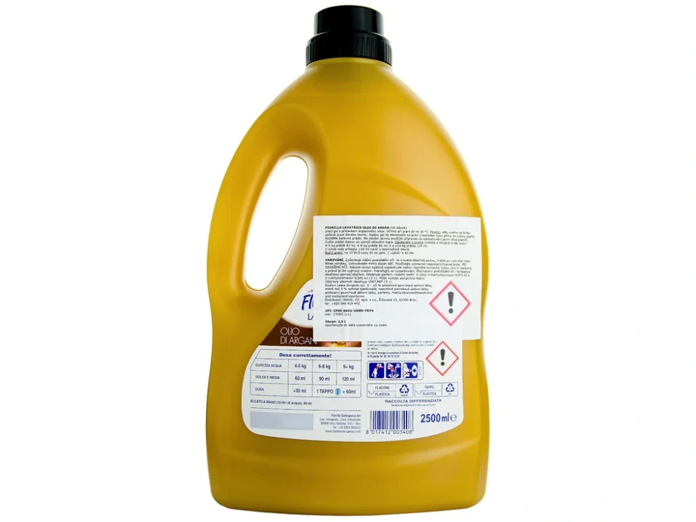 FIORILLO LAVATRICE OLIO DI ARGAN 2500 ml prací gel